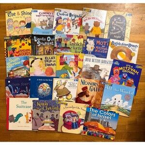 Set of 24 PJ Library Children’s Books Jewish theme picture books